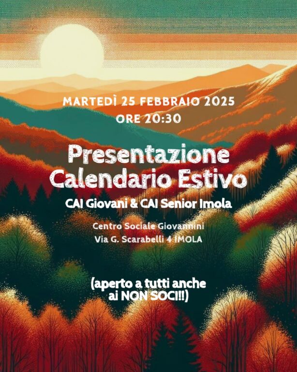 calendario estivo 2025